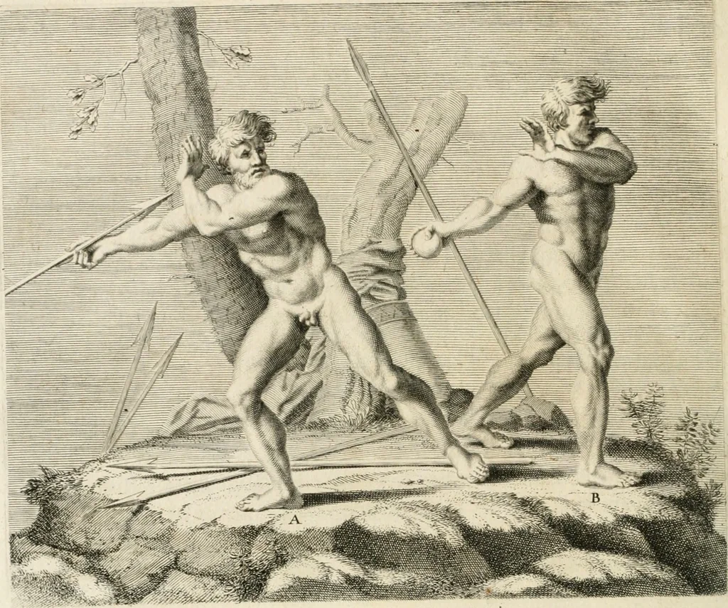 An illustration from Traitté de la peintvre, 1651, leaf 83