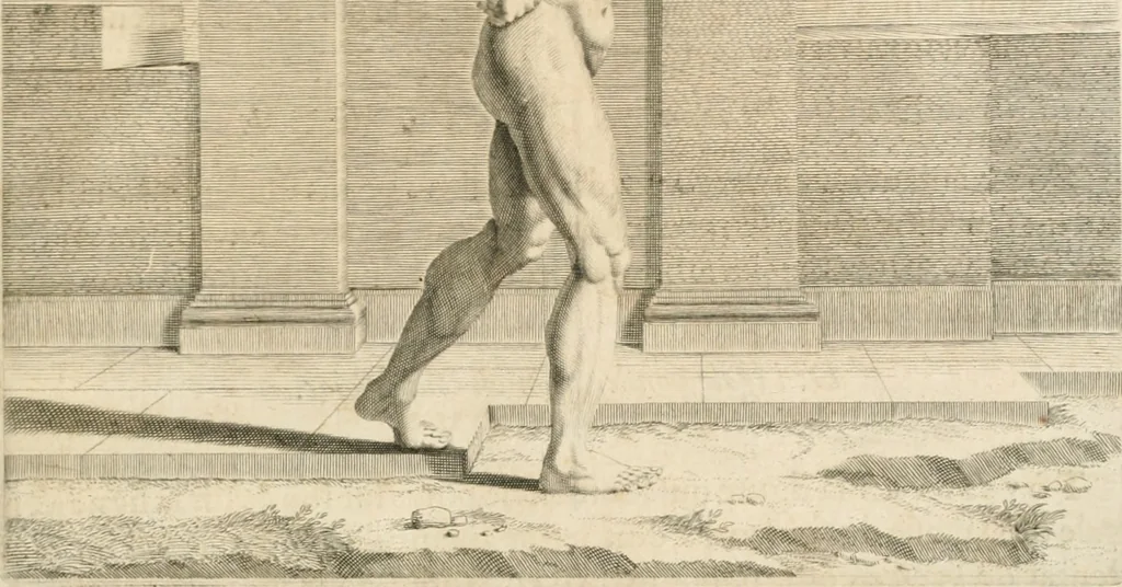 An illustration from Traitté de la peintvre, 1651, leaf 90