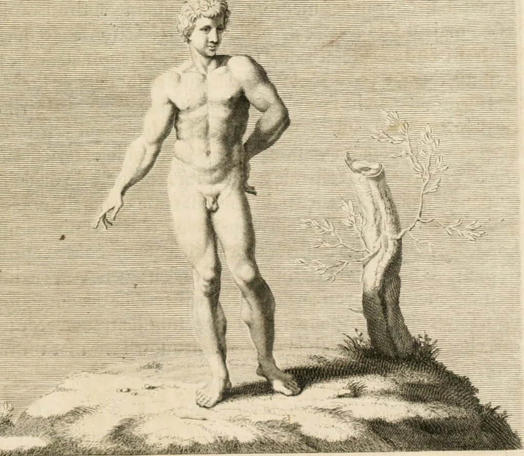 An illustration from Traitté de la peintvre, 1651, leaf 92