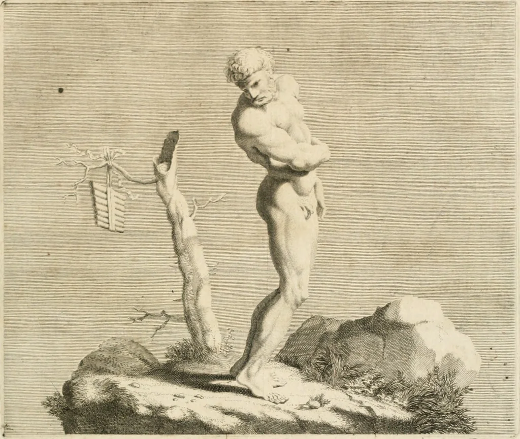 An illustration from Traitté de la peintvre, 1651, leaf 98