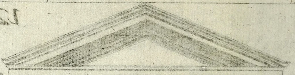 An illustration from Traitté des cinq ordres d'architecture dont se sont servi les anciens, 1682, leaf 138