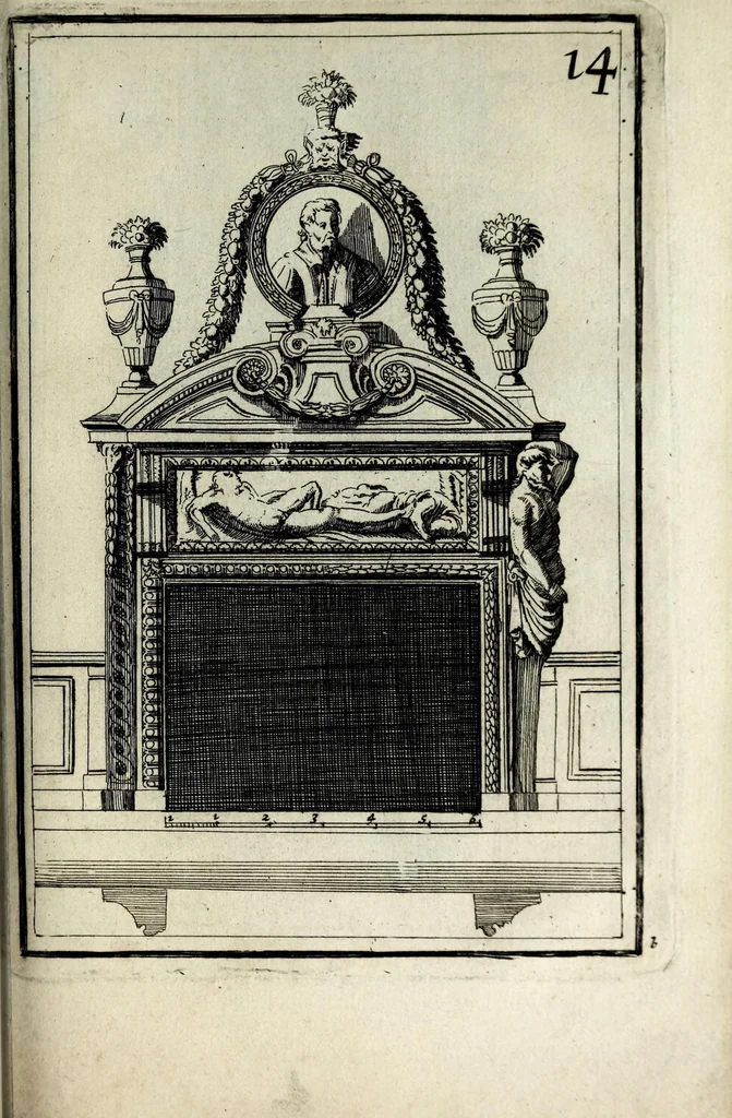 An illustration from Traitté des cinq ordres d'architecture dont se sont servi les anciens, 1682, leaf 143