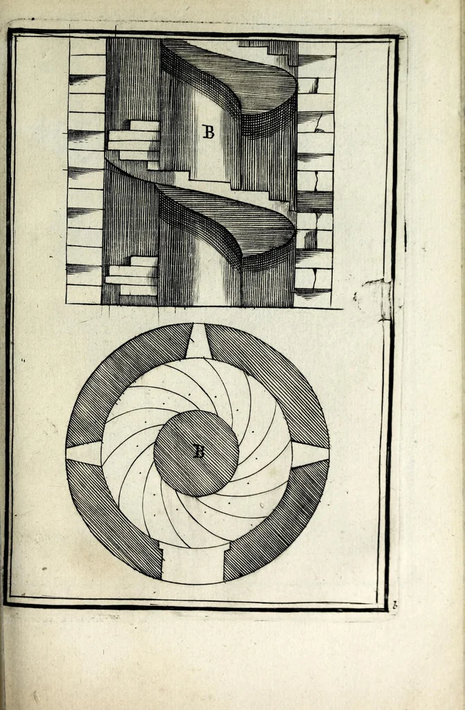 An illustration from Traitté des cinq ordres d'architecture dont se sont servi les anciens, 1682, leaf 147