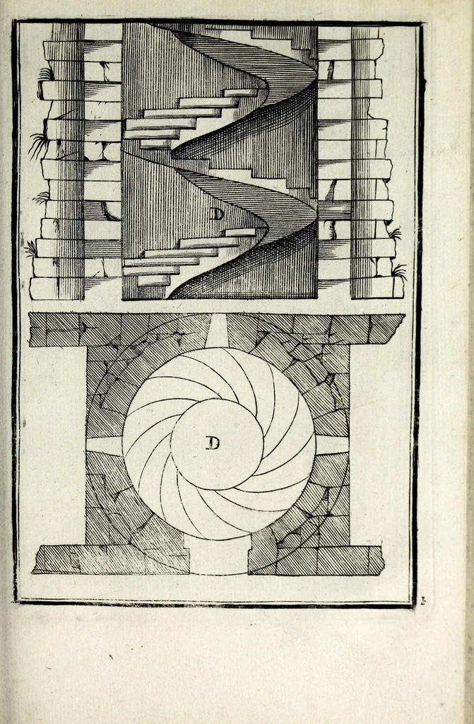 An illustration from Traitté des cinq ordres d'architecture dont se sont servi les anciens, 1682, leaf 149