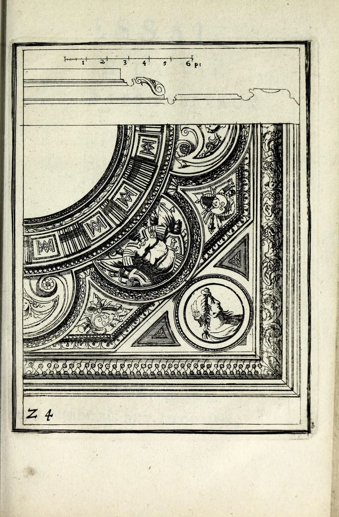 An illustration from Traitté des cinq ordres d'architecture dont se sont servi les anciens, 1682, leaf 187