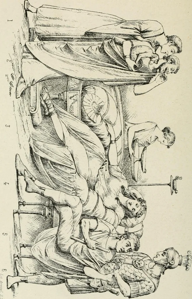 An illustration from Trajes y armas de los españoles desde los tiempos prehistóricos hasta los primeros años del siglo XIX, 1877, leaf 181