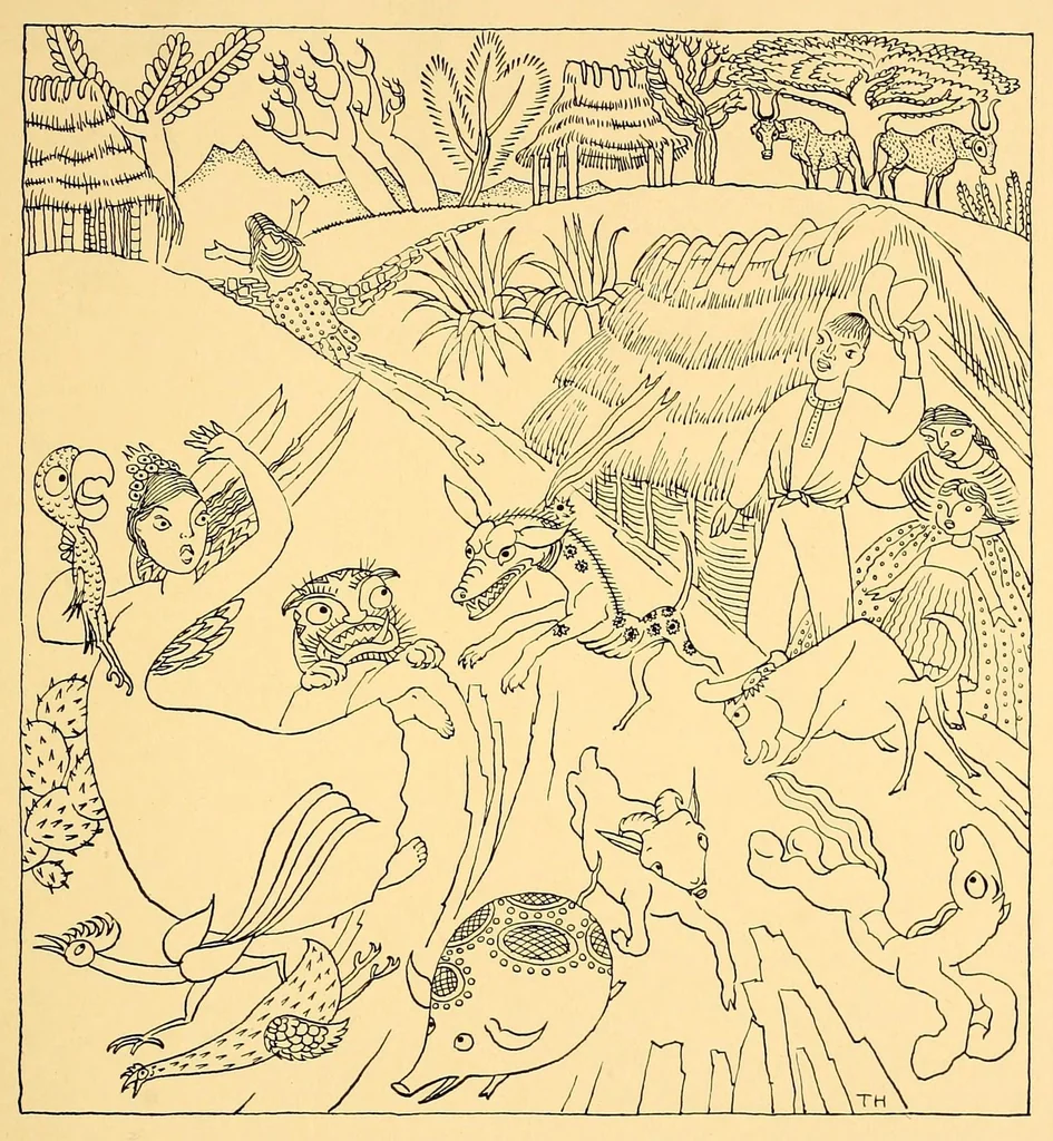 An illustration from Tranquilina's paradise, 1930, leaf 25