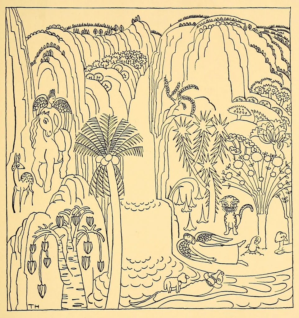 An illustration from Tranquilina's paradise, 1930, leaf 27