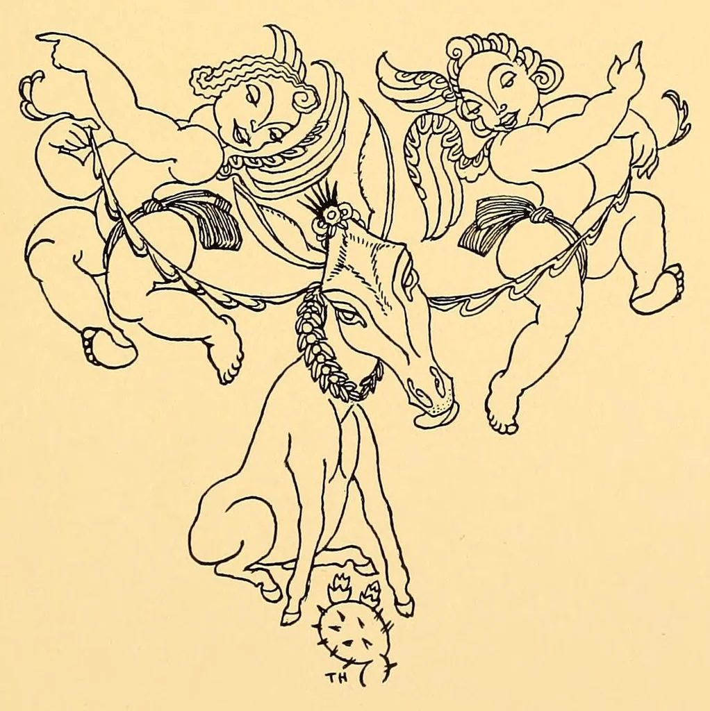 An illustration from Tranquilina's paradise, 1930, leaf 9