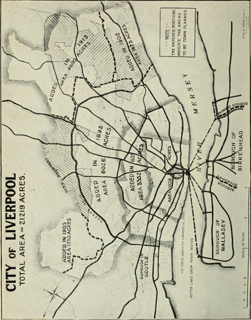 An illustration from Transactions of conference held March 9 to 13, 1914, at Liberty buildings, Liverpool, 1914, leaf 35