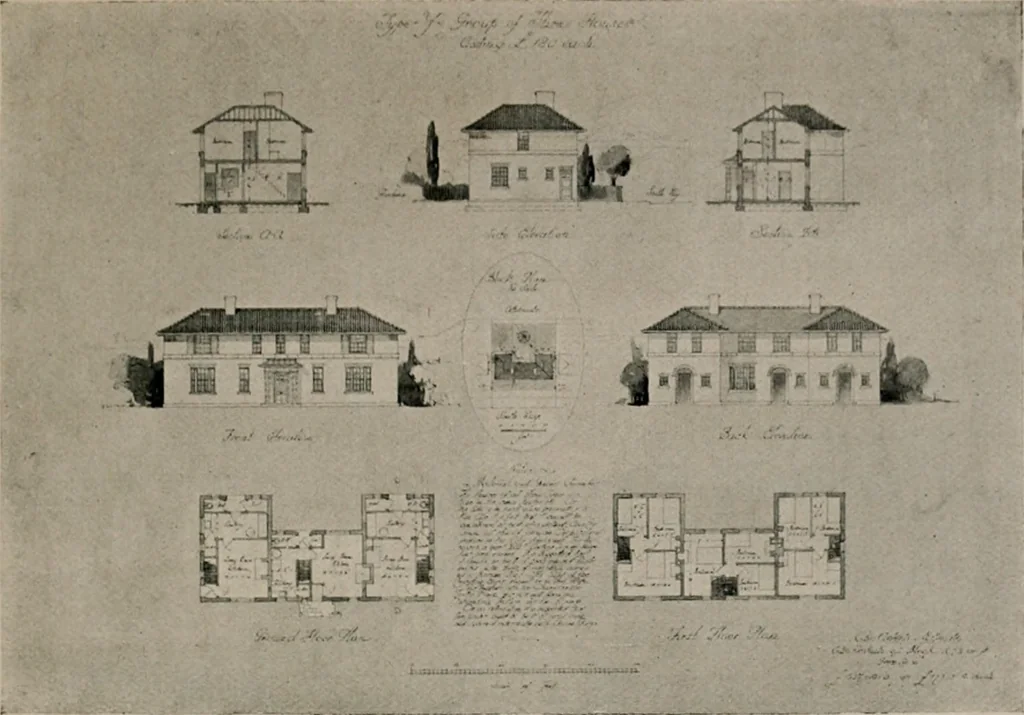 An illustration from Transactions of conference held March 9 to 13, 1914, at Liberty buildings, Liverpool, 1914, leaf 170
