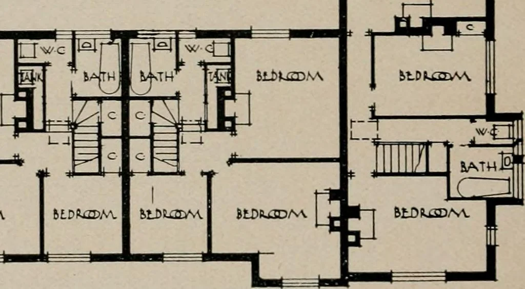 An illustration from Transactions of conference held March 9 to 13, 1914, at Liberty buildings, Liverpool, 1914, leaf 201