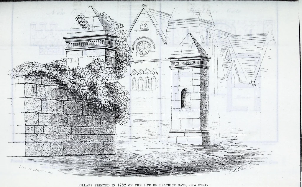 An illustration from Transactions of the Shropshire Archaeological and Natural History Society, 1882, leaf 380