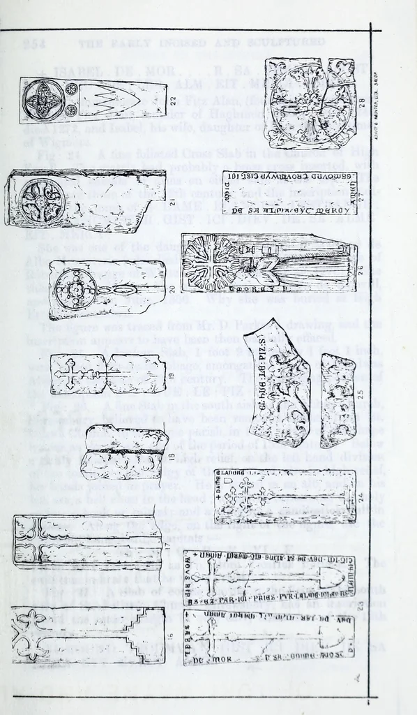 An illustration from Transactions of the Shropshire Archaeological and Natural History Society, 1882, leaf 566