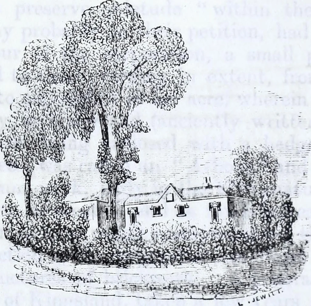 An illustration from Transactions of the Shropshire Archaeological and Natural History Society, 1883, leaf 420