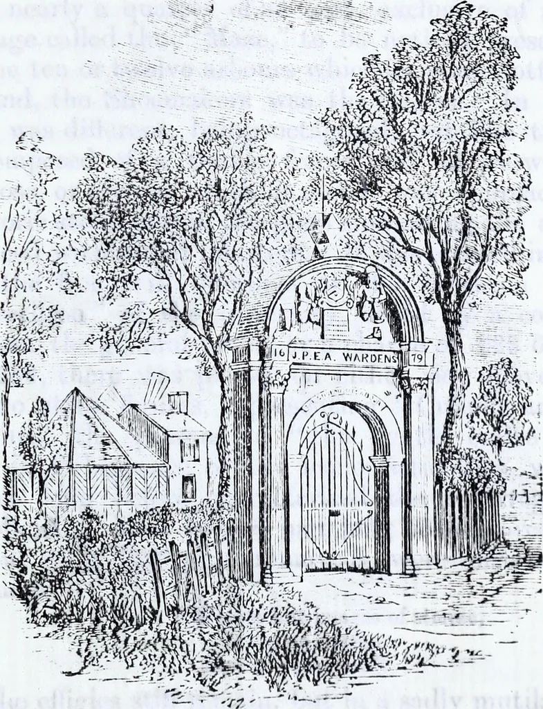 An illustration from Transactions of the Shropshire Archaeological and Natural History Society, 1883, leaf 424