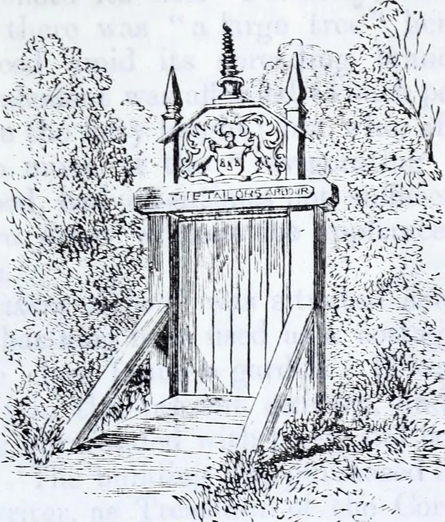 An illustration from Transactions of the Shropshire Archaeological and Natural History Society, 1883, leaf 432