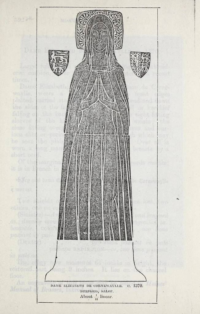 An illustration from Transactions of the Shropshire Archaeological and Natural History Society, 1895, leaf 838