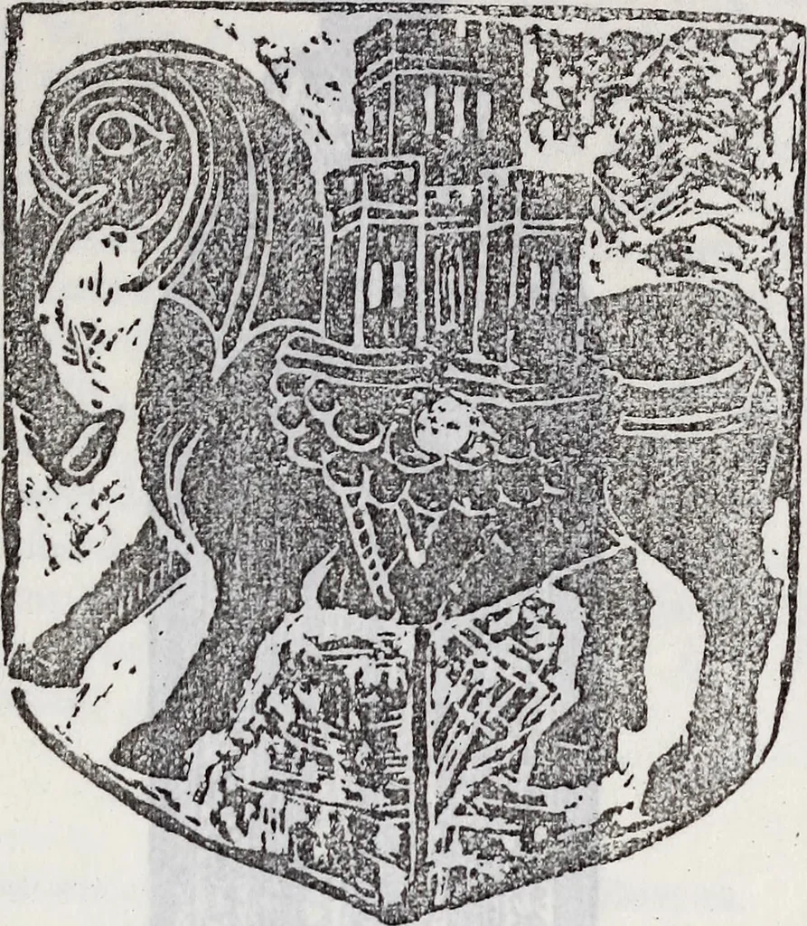 An illustration from Transactions of the Shropshire Archaeological and Natural History Society, 1895, leaf 962