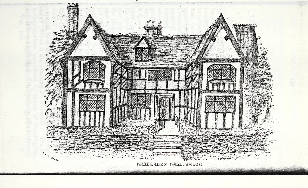 An illustration from Transactions of the Shropshire Archaeological and Natural History Society, 1885, leaf 420