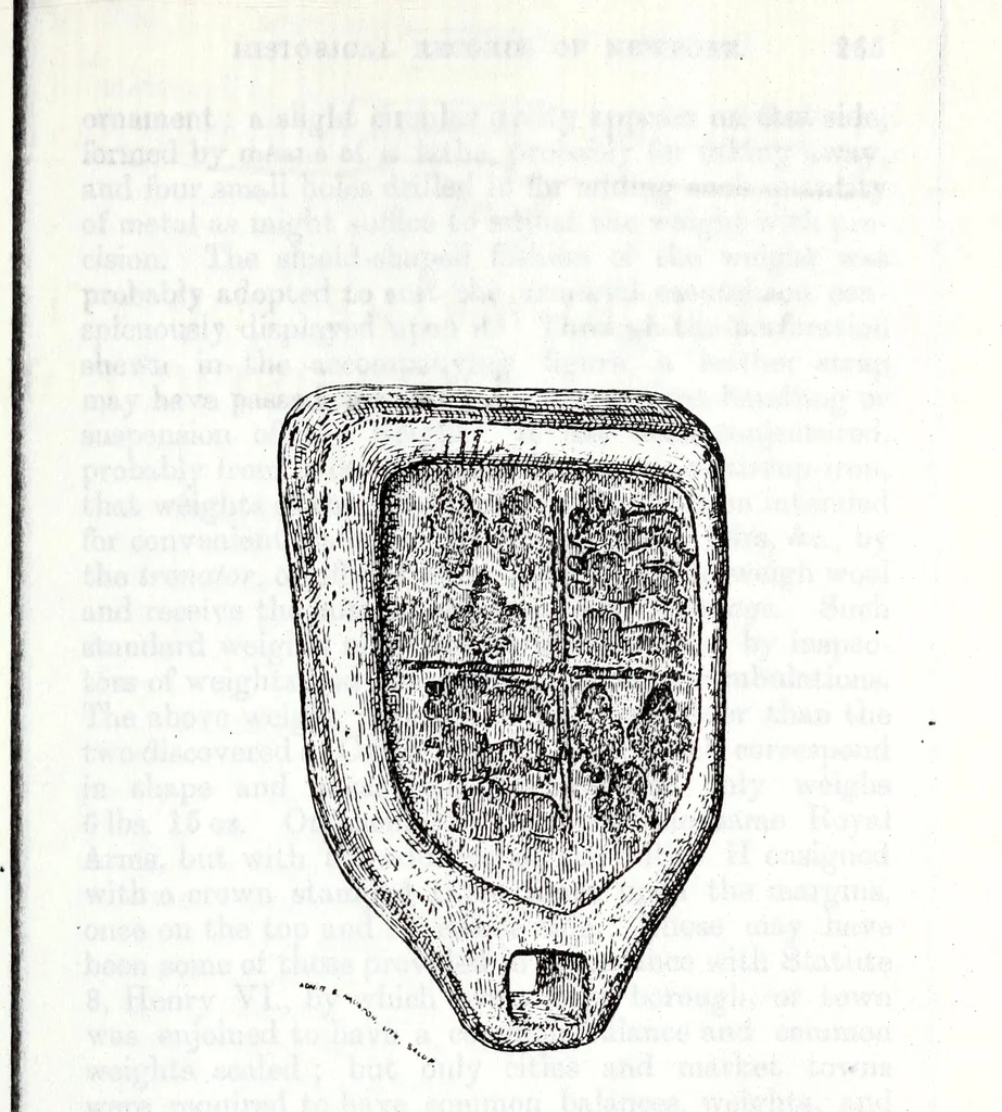 An illustration from Transactions of the Shropshire Archaeological and Natural History Society, 1885, leaf 578