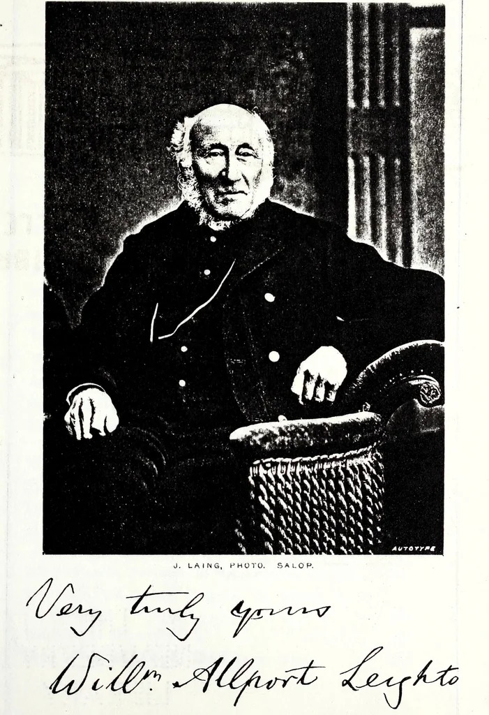 An illustration from Transactions of the Shropshire Archaeological and Natural History Society, 1886, leaf 8