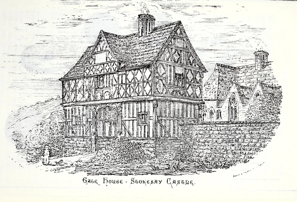 An illustration from Transactions of the Shropshire Archaeological and Natural History Society, 1878, leaf 682