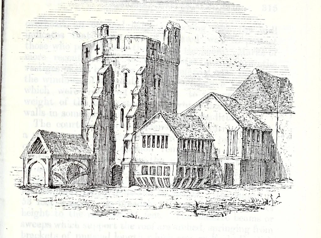 An illustration from Transactions of the Shropshire Archaeological and Natural History Society, 1878, leaf 690