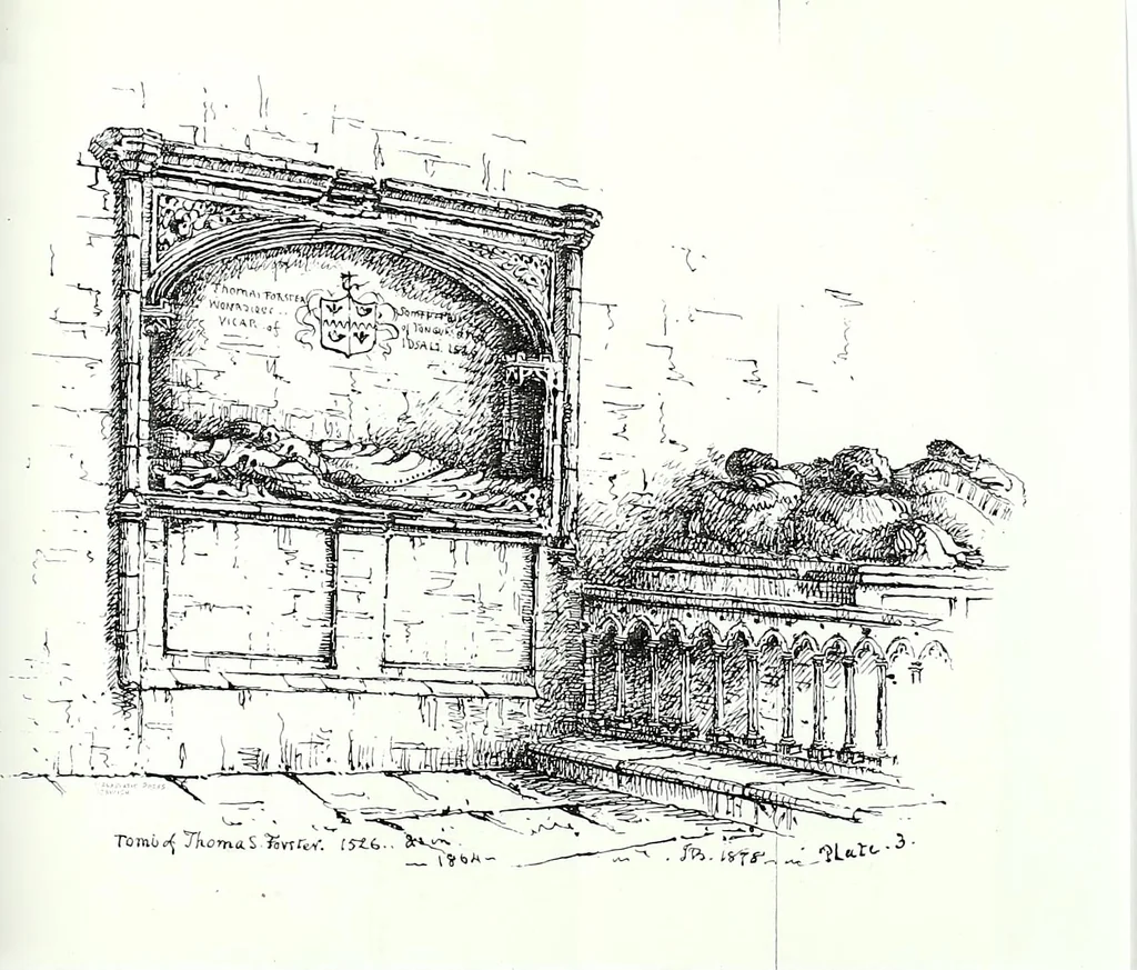 An illustration from Transactions of the Shropshire Archaeological and Natural History Society, 1878, leaf 968