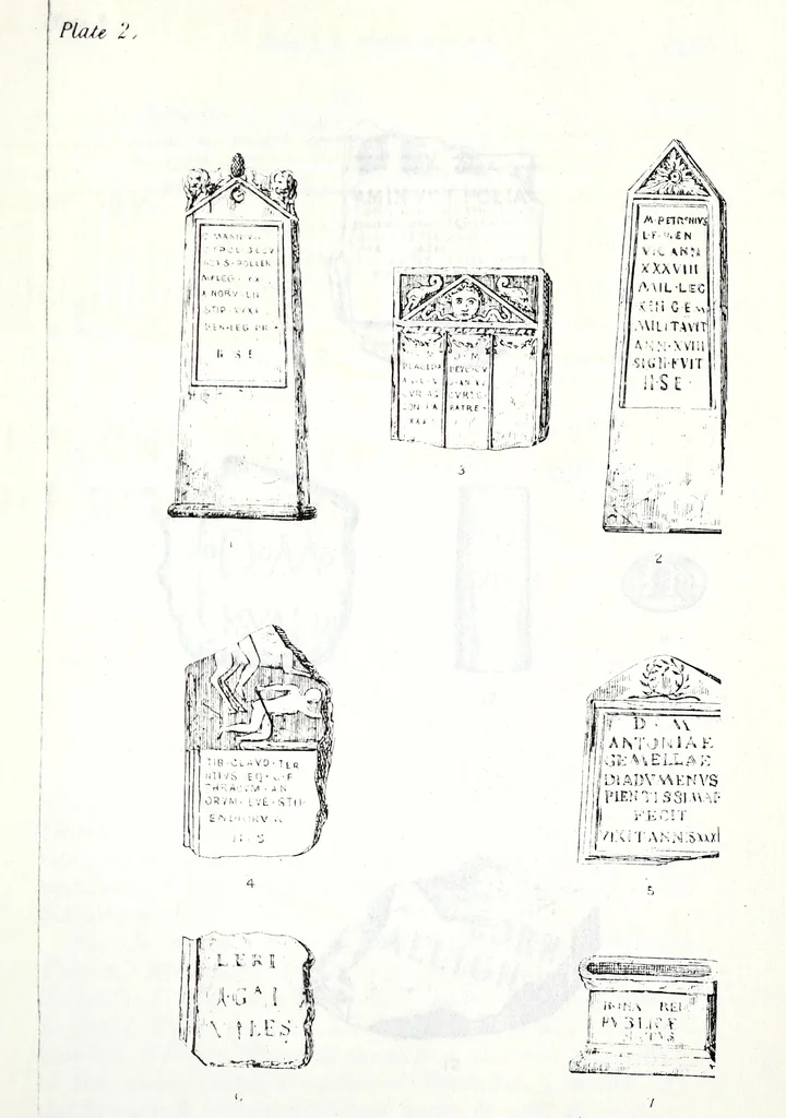An illustration from Transactions of the Shropshire Archaeological and Natural History Society, 1879, leaf 714