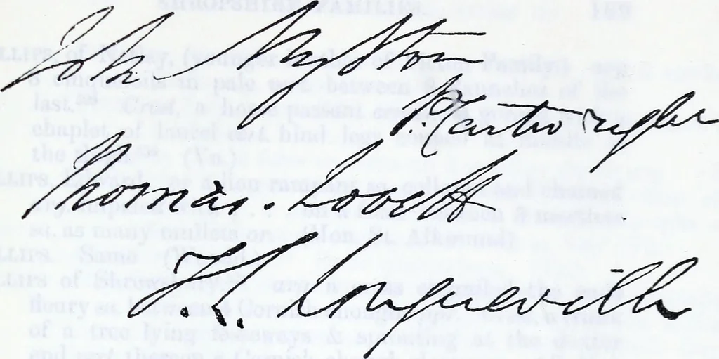 An illustration from Transactions of the Shropshire Archaeological and Natural History Society, 1884, leaf 392