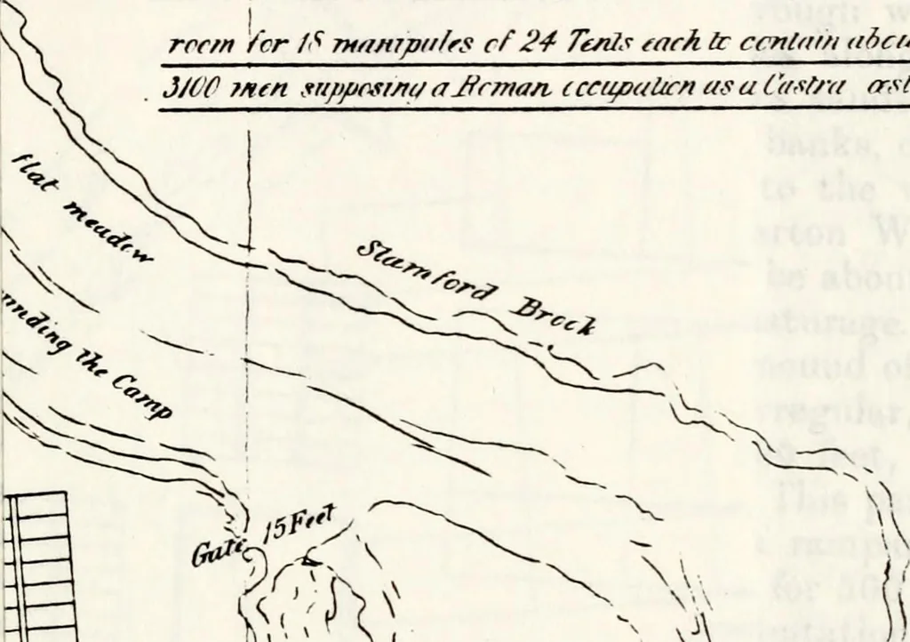 An illustration from Transactions of the Shropshire Archaeological and Natural History Society, 1878, leaf 102