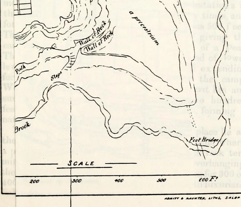 An illustration from Transactions of the Shropshire Archaeological and Natural History Society, 1878, leaf 102