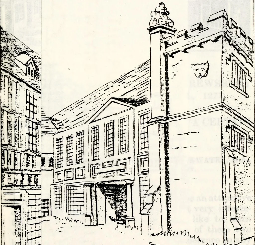 An illustration from Transactions of the Shropshire Archaeological and Natural History Society, 1878, leaf 138