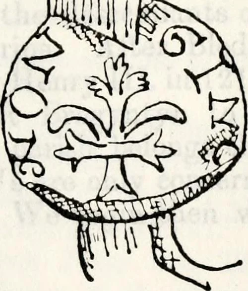 An illustration from Transactions of the Shropshire Archaeological and Natural History Society, 1878, leaf 652