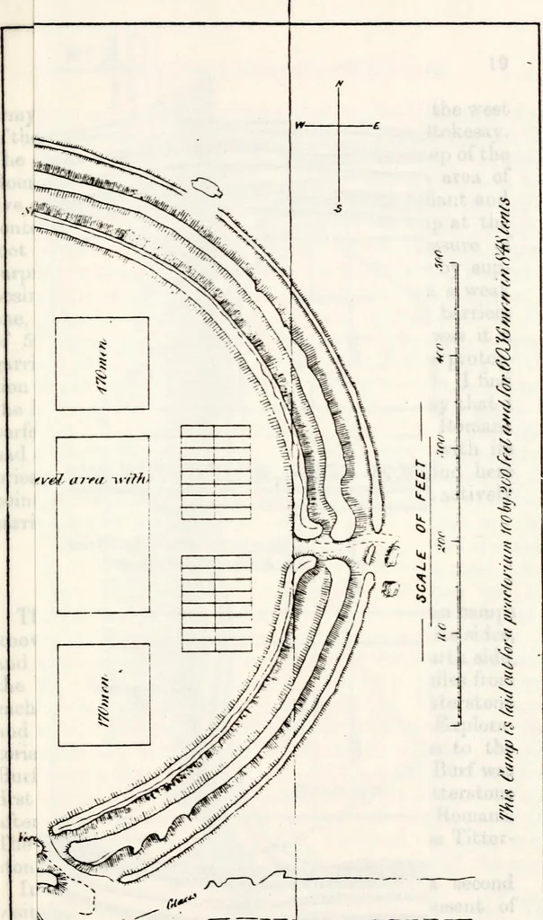 An illustration from Transactions of the Shropshire Archaeological and Natural History Society, 1878, leaf 78