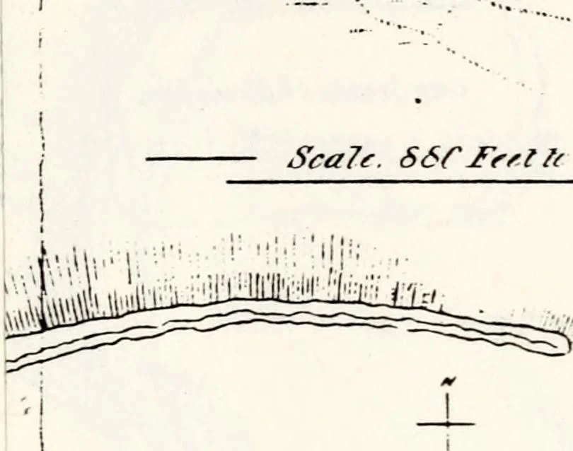 An illustration from Transactions of the Shropshire Archaeological and Natural History Society, 1878, leaf 90