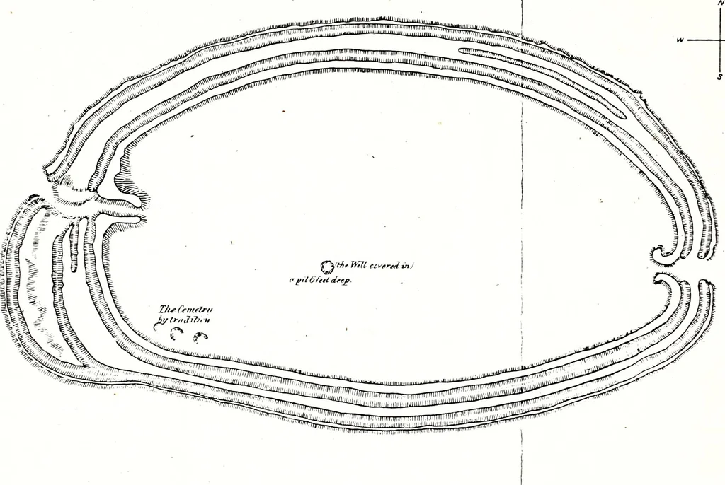 An illustration from Transactions of the Shropshire Archaeological and Natural History Society, 1878, leaf 96