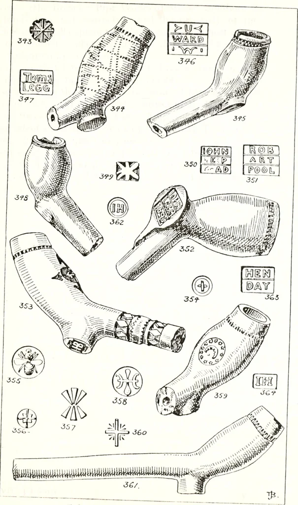 An illustration from Transactions of the Shropshire Archaeological and Natural History Society, 1878, leaf 444