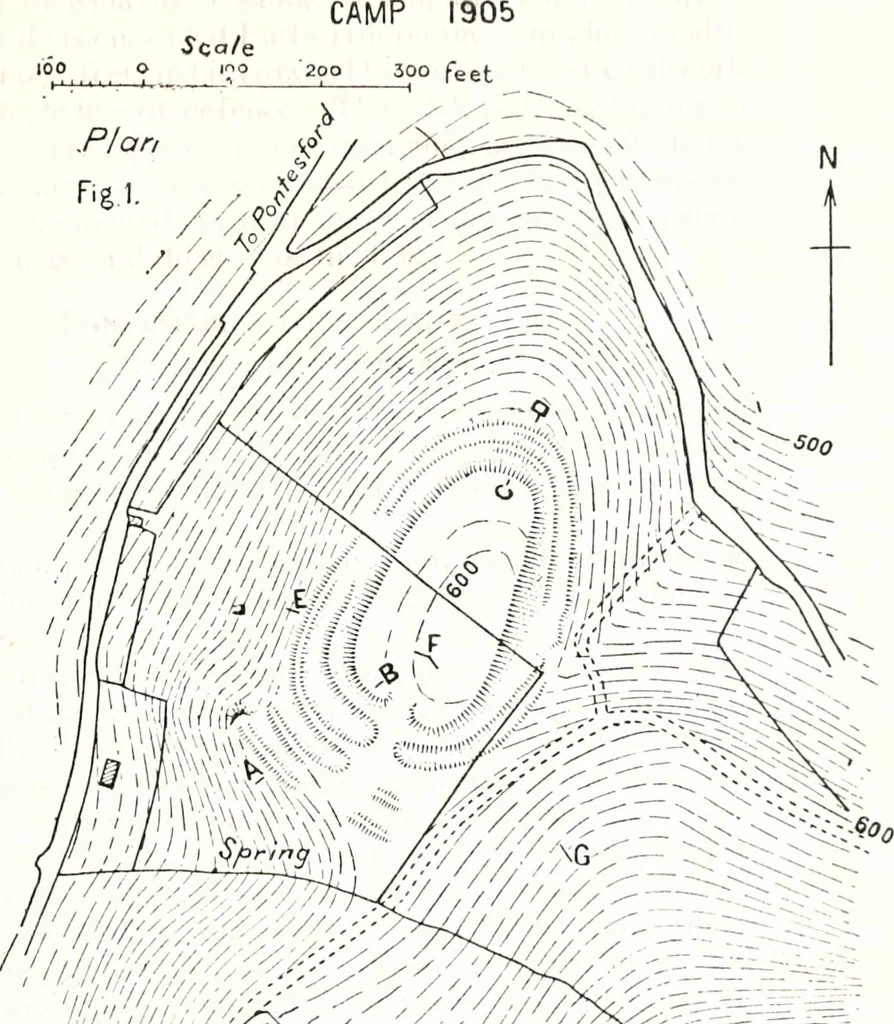 An illustration from Transactions of the Shropshire Archaeological and Natural History Society, 1878, leaf 450