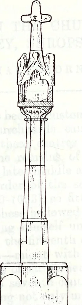 An illustration from Transactions of the Shropshire Archaeological and Natural History Society, 1898, leaf 662