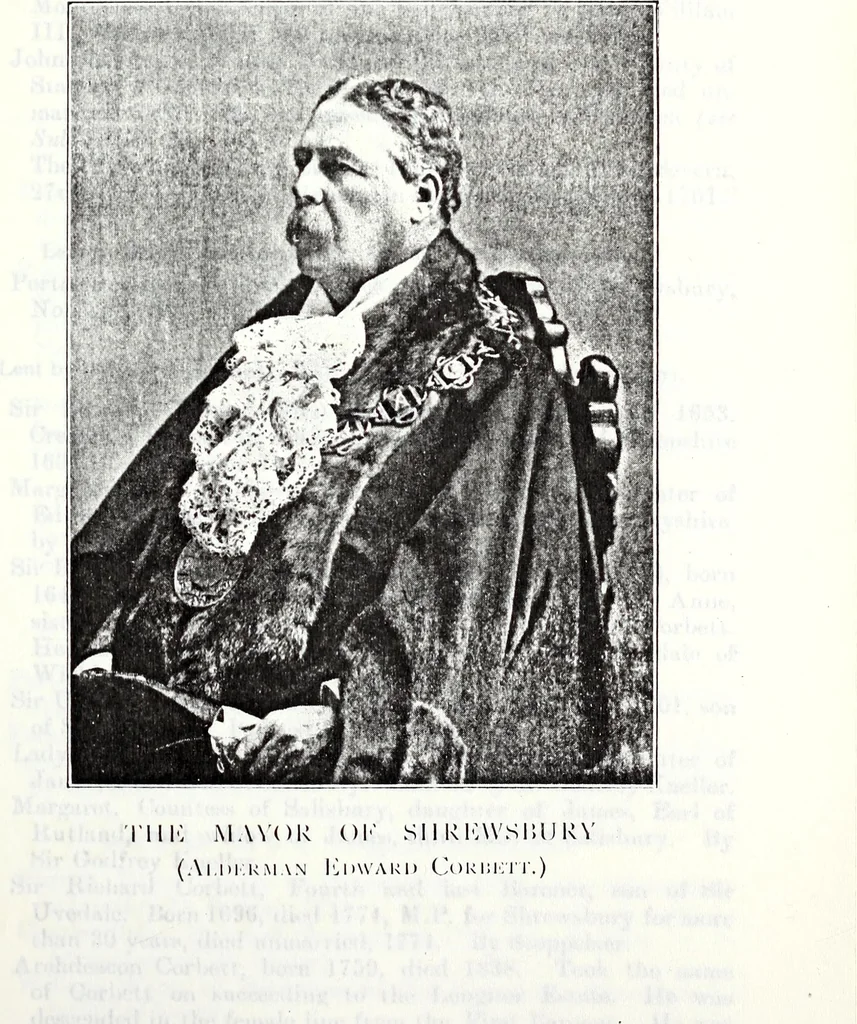 An illustration from Transactions of the Shropshire Archaeological and Natural History Society, 1898, leaf 922