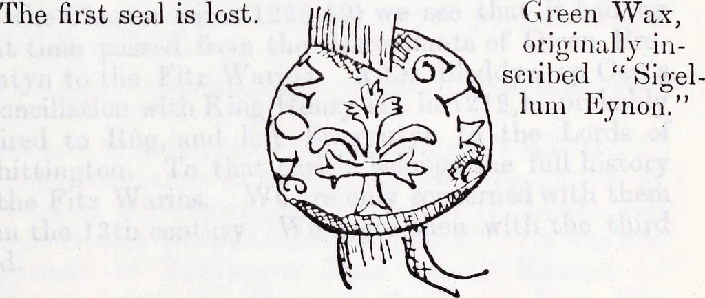 An illustration from Transactions of the Shropshire Archaeological and Natural History Society, 1891, leaf 656