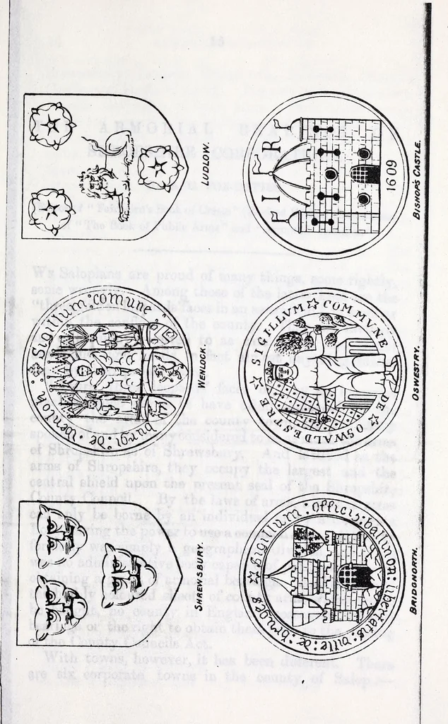 An illustration from Transactions of the Shropshire Archaeological and Natural History Society, 1896, leaf 82