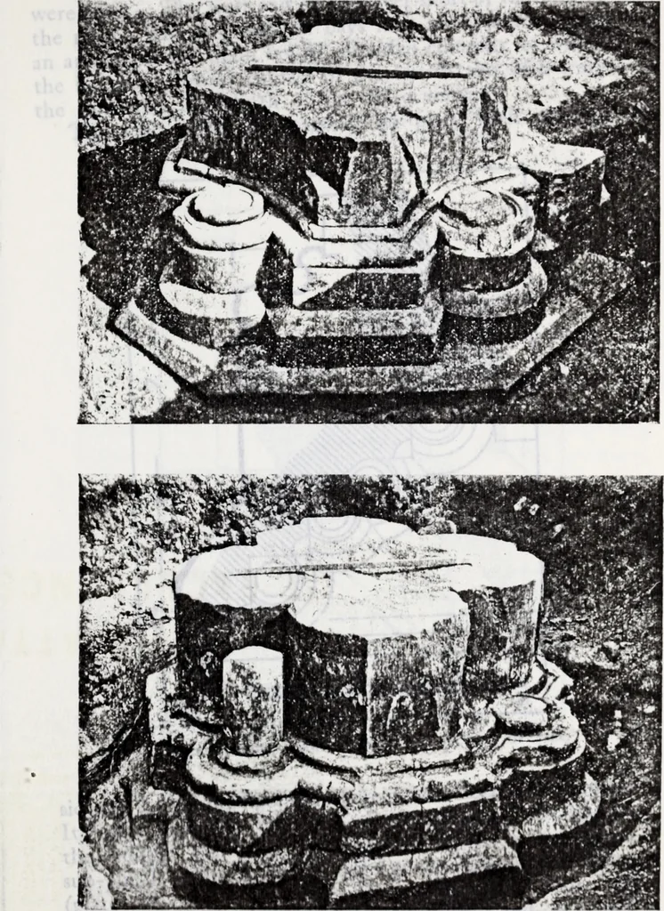 An illustration from Transactions of the Shropshire Archaeological and Natural History Society, 1910, leaf 414