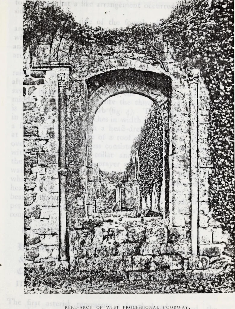 An illustration from Transactions of the Shropshire Archaeological and Natural History Society, 1910, leaf 424