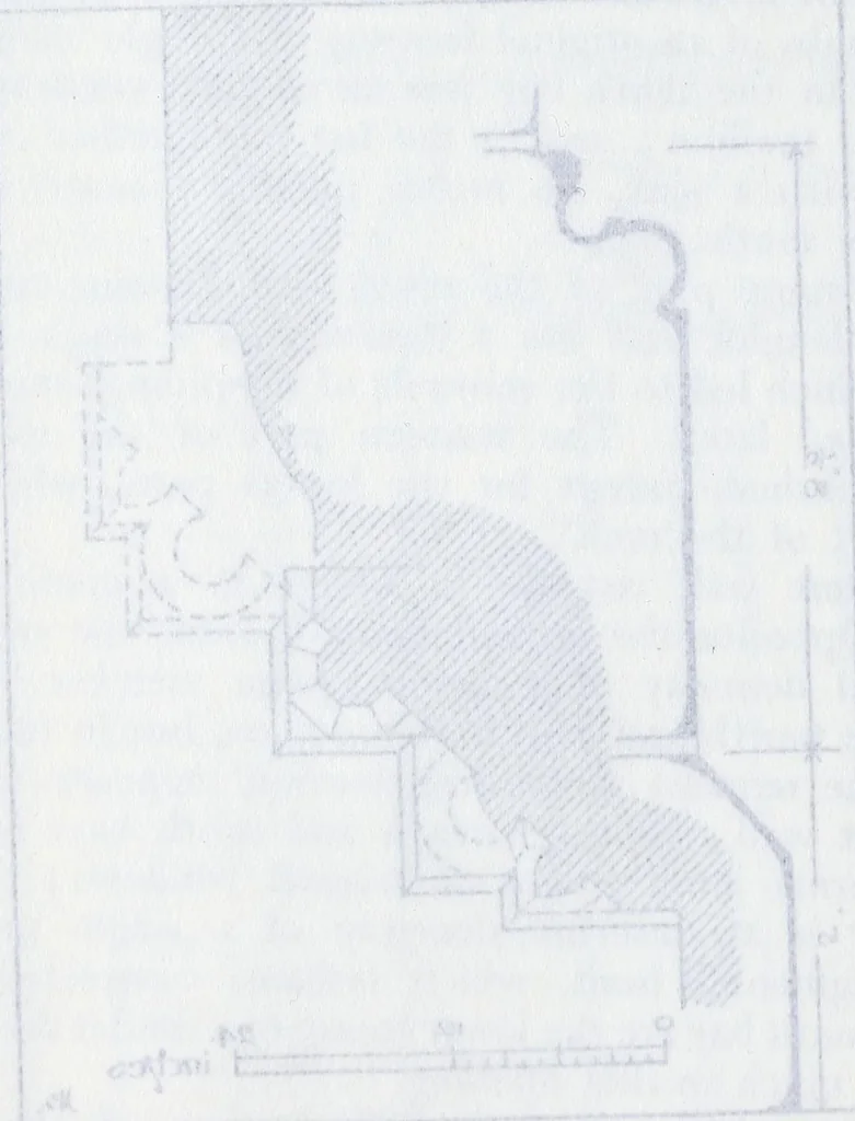 An illustration from Transactions of the Shropshire Archaeological and Natural History Society, 1910, leaf 441