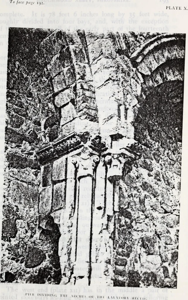 An illustration from Transactions of the Shropshire Archaeological and Natural History Society, 1910, leaf 456