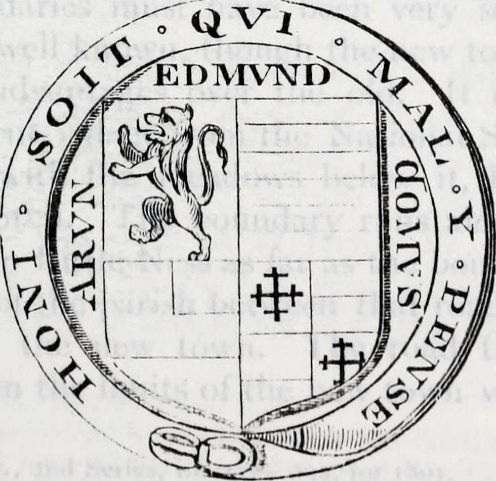 An illustration from Transactions of the Shropshire Archaeological and Natural History Society, 1901, leaf 448