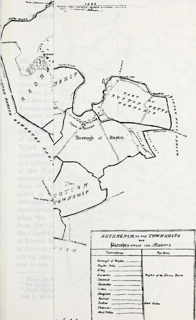An illustration from Transactions of the Shropshire Archaeological and Natural History Society, 1901, leaf 82